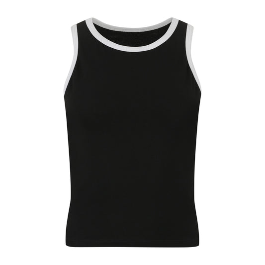 Ärmelloses Top – Bequemes Baumwollshirt mit Stretch – Perfekte Passform & Vielseitig kombinierbar
