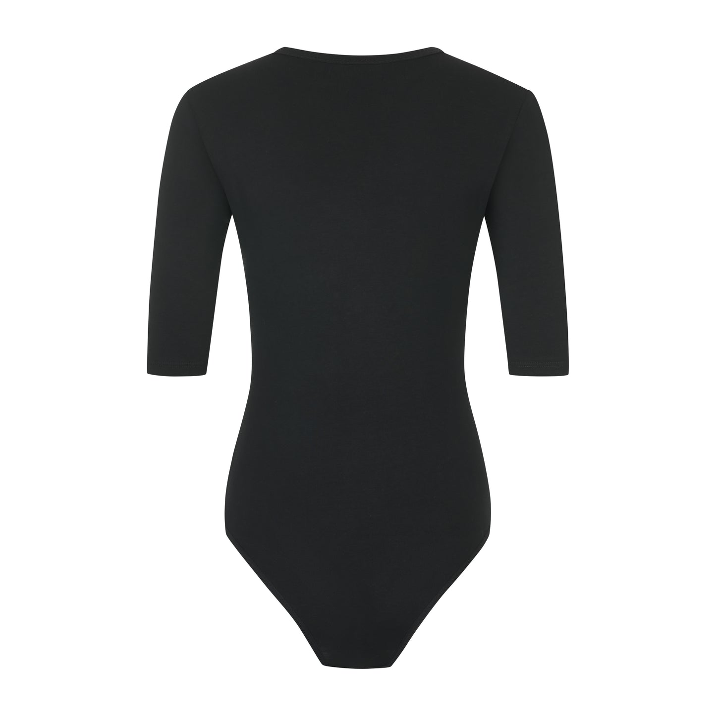 Women's Cotton Bodysuit with Half Sleeves – Figure-Hugging, Stretchy & Pleasantly Soft