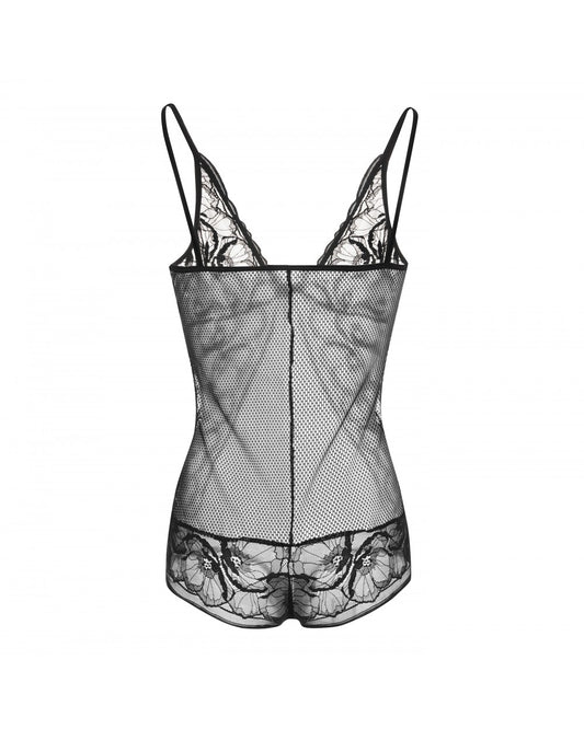 Body aus Netzstoff