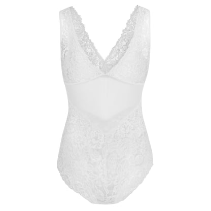 Tüllbody mit Spitzenslip