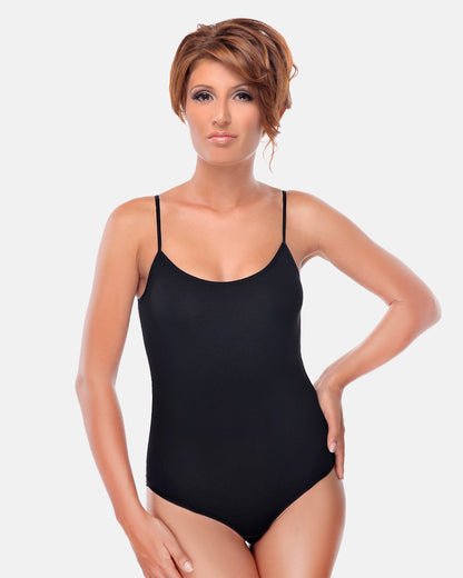 Bodysuit mit Spagettiträgern ärmellos