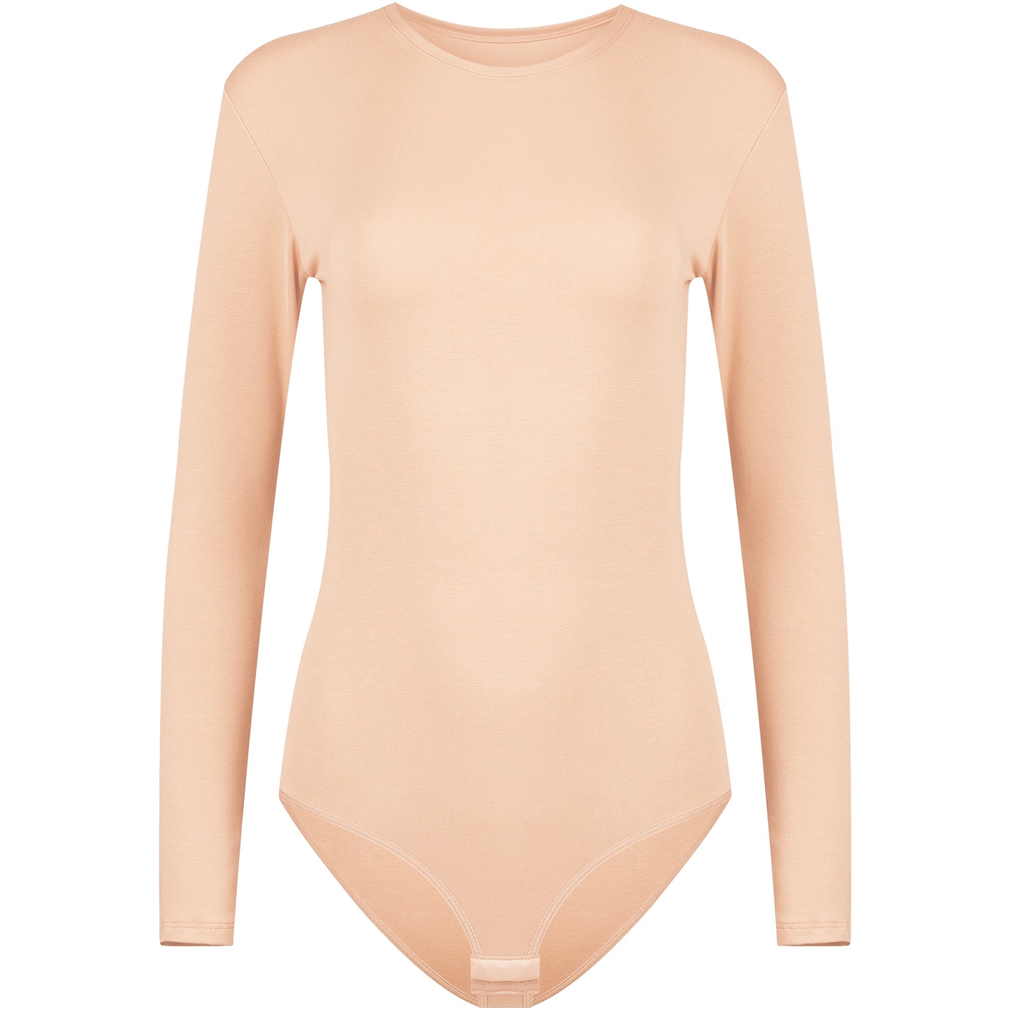 Evoni Long Sleeve Bodysuit Crew Neck