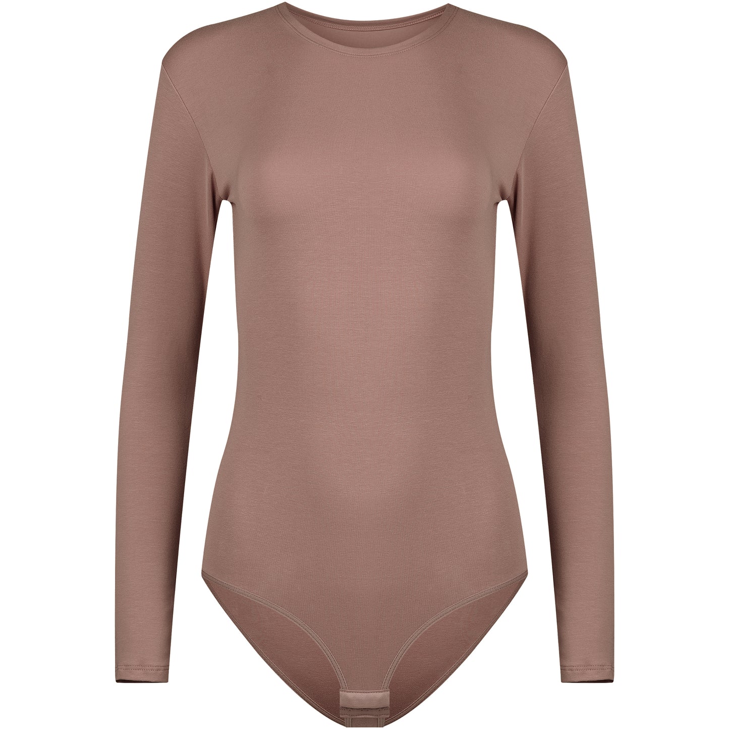 Evoni Long Sleeve Bodysuit Crew Neck