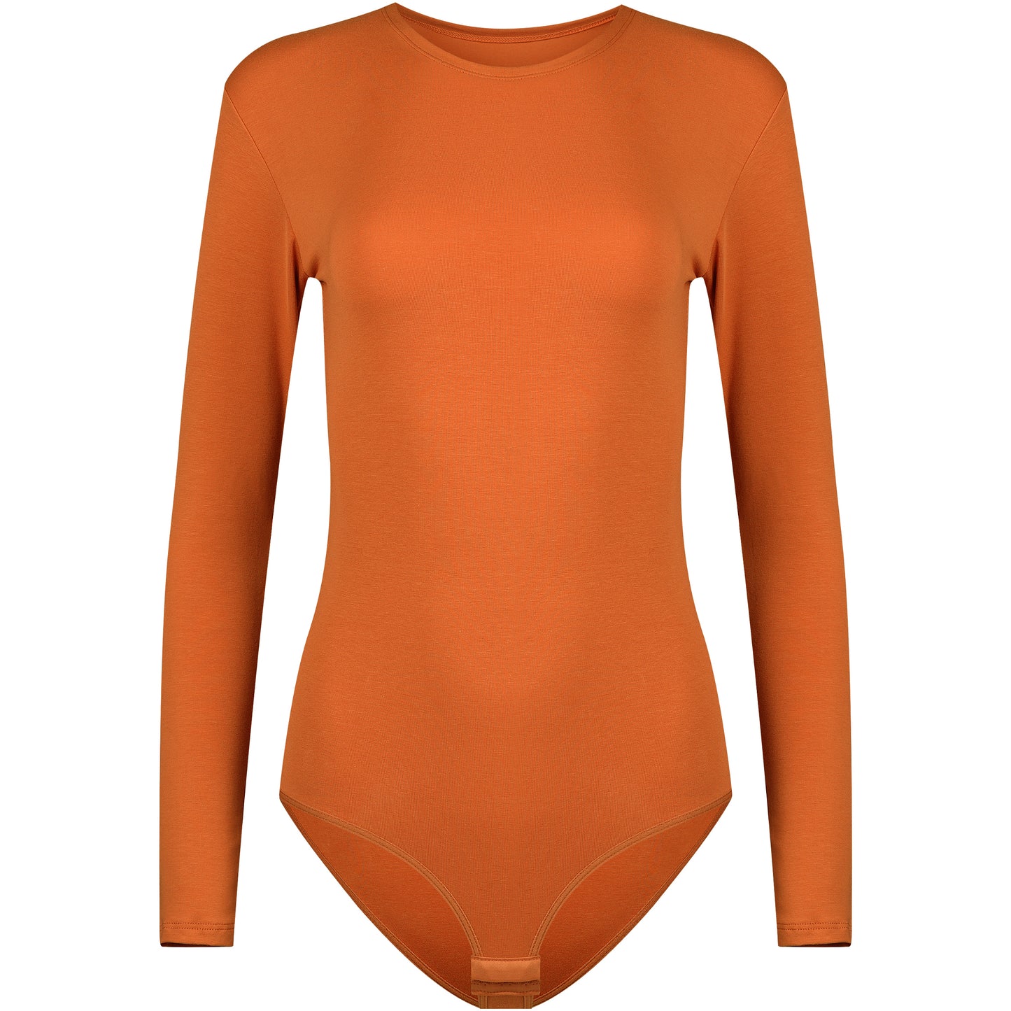 Evoni Long Sleeve Bodysuit Crew Neck