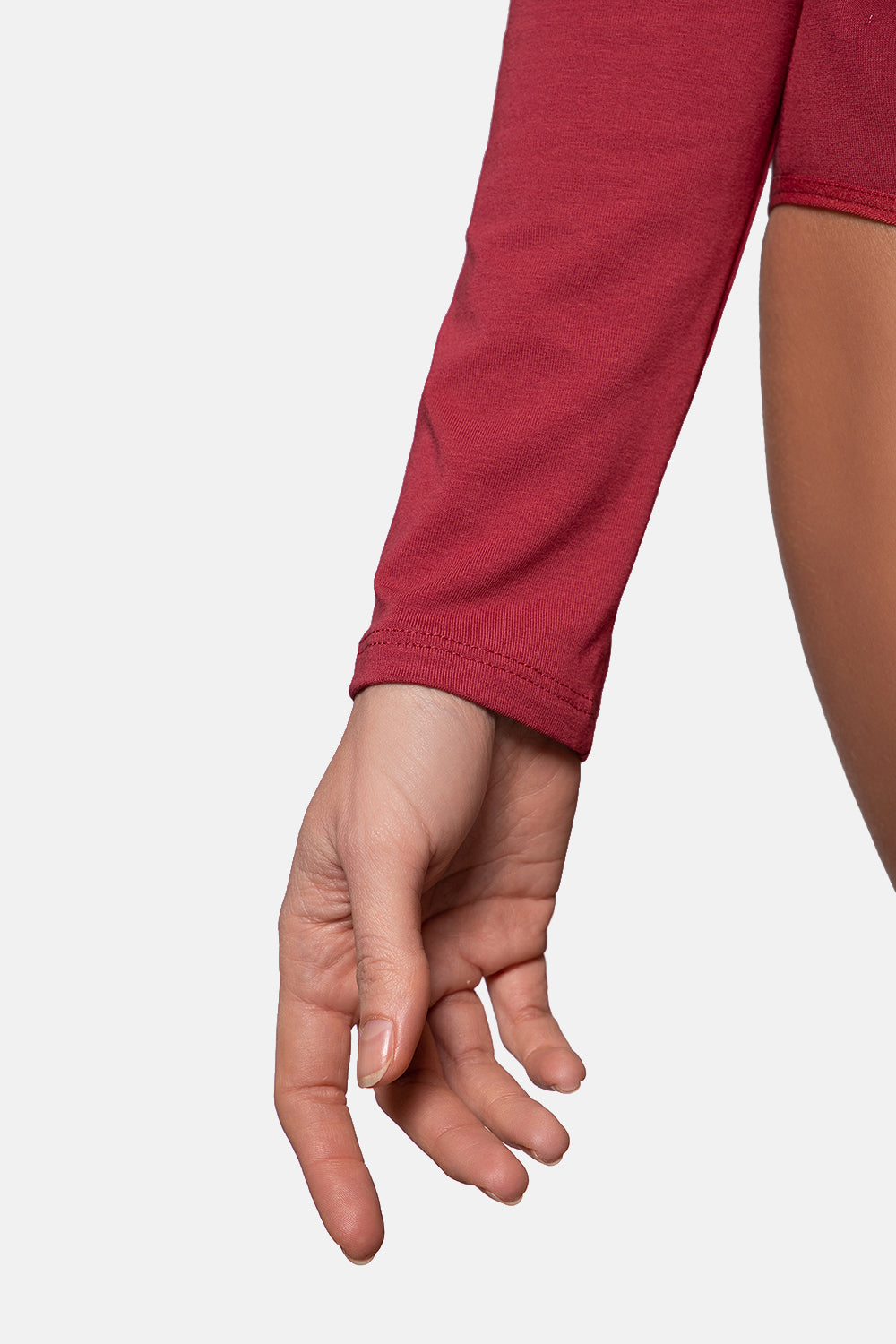 Evoni Long Sleeve Bodysuit Crew Neck