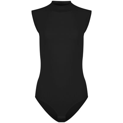 Damen Body Halbkragen ärmellos