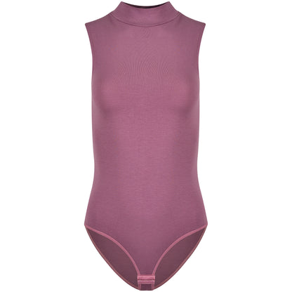 Damen Body Halbkragen ärmellos
