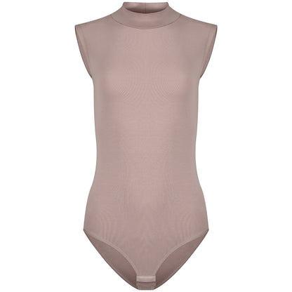 Damen Body Halbkragen ärmellos
