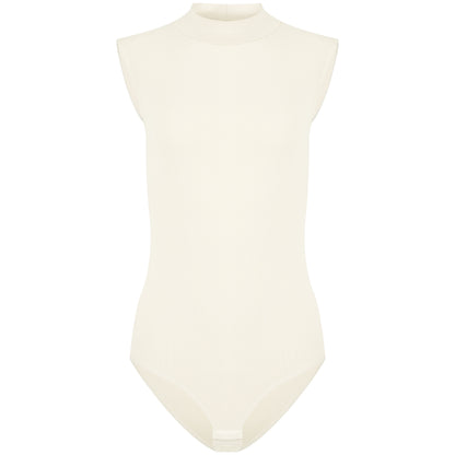 Damen Body Halbkragen ärmellos