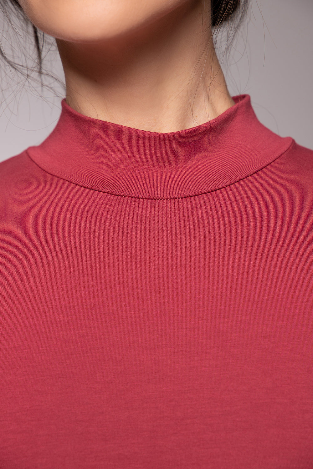 Damen Body Halbkragen ärmellos