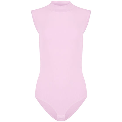 Damen Body Halbkragen ärmellos