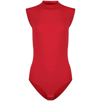 Damen Body Halbkragen ärmellos