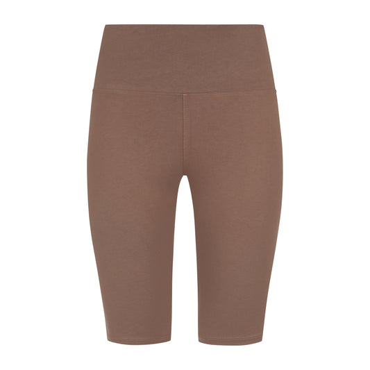 Damen Leggings knielang aus Baumwolle