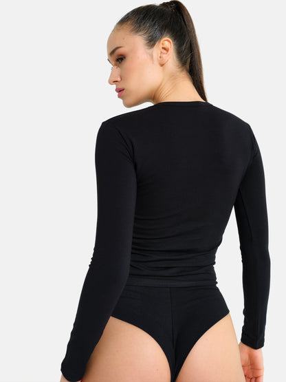 Brazilian Slip mit Langarmshirt