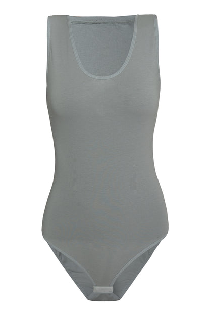 Body ärmellos aus Baumwolle
