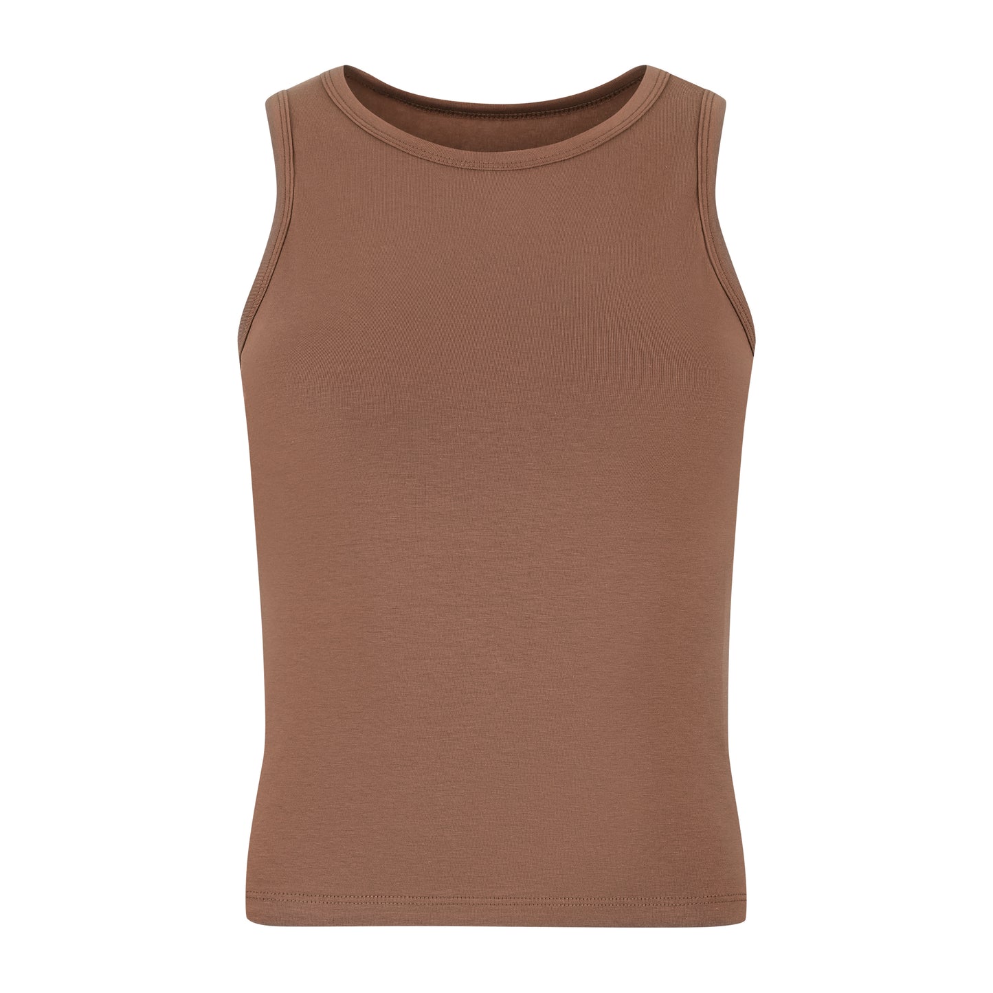 Ärmelloses Top – Bequemes Baumwollshirt mit Stretch – Perfekte Passform & Vielseitig kombinierbar
