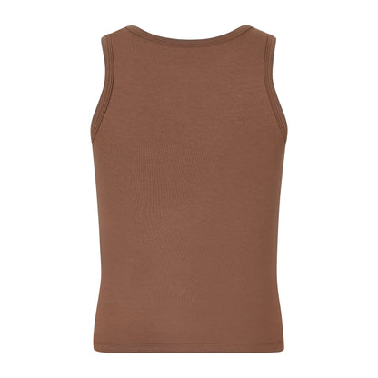 Ärmelloses Top – Bequemes Baumwollshirt mit Stretch – Perfekte Passform & Vielseitig kombinierbar