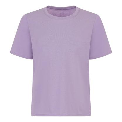 Evoni Damen T-Shirt aus weichem Baumwollstoff