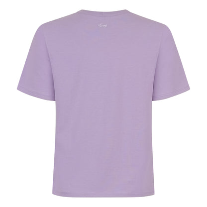 Evoni Damen T-Shirt aus weichem Baumwollstoff