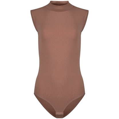 Damen Body Halbkragen ärmellos