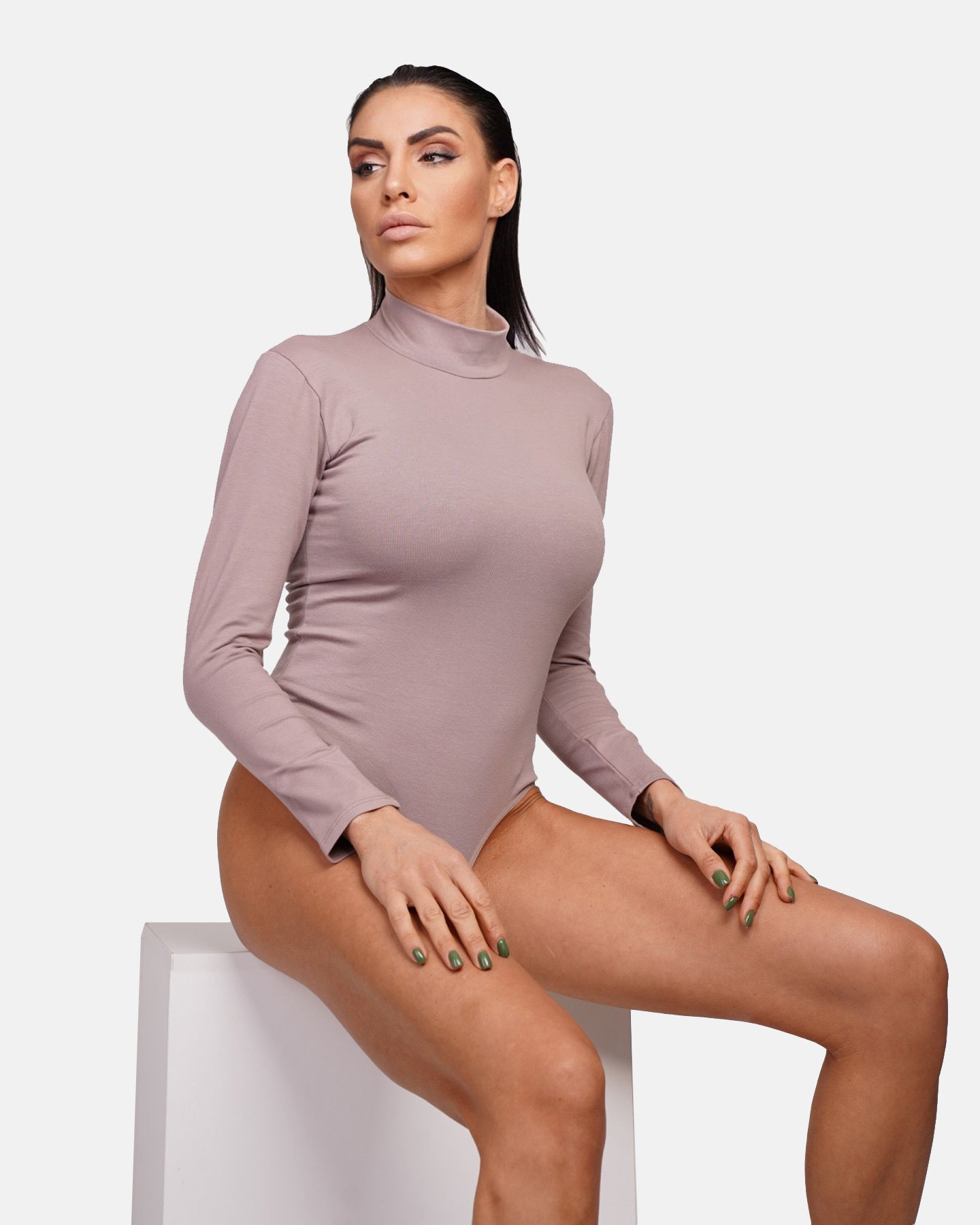 Thermo-Body mit Halbkragen