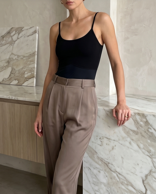 Shaping Body mit Spaghettiträgern, figurformend, Baumwoll-Brustbereich gegen Plattdrücken, Bauchweg Bodysuit Damen