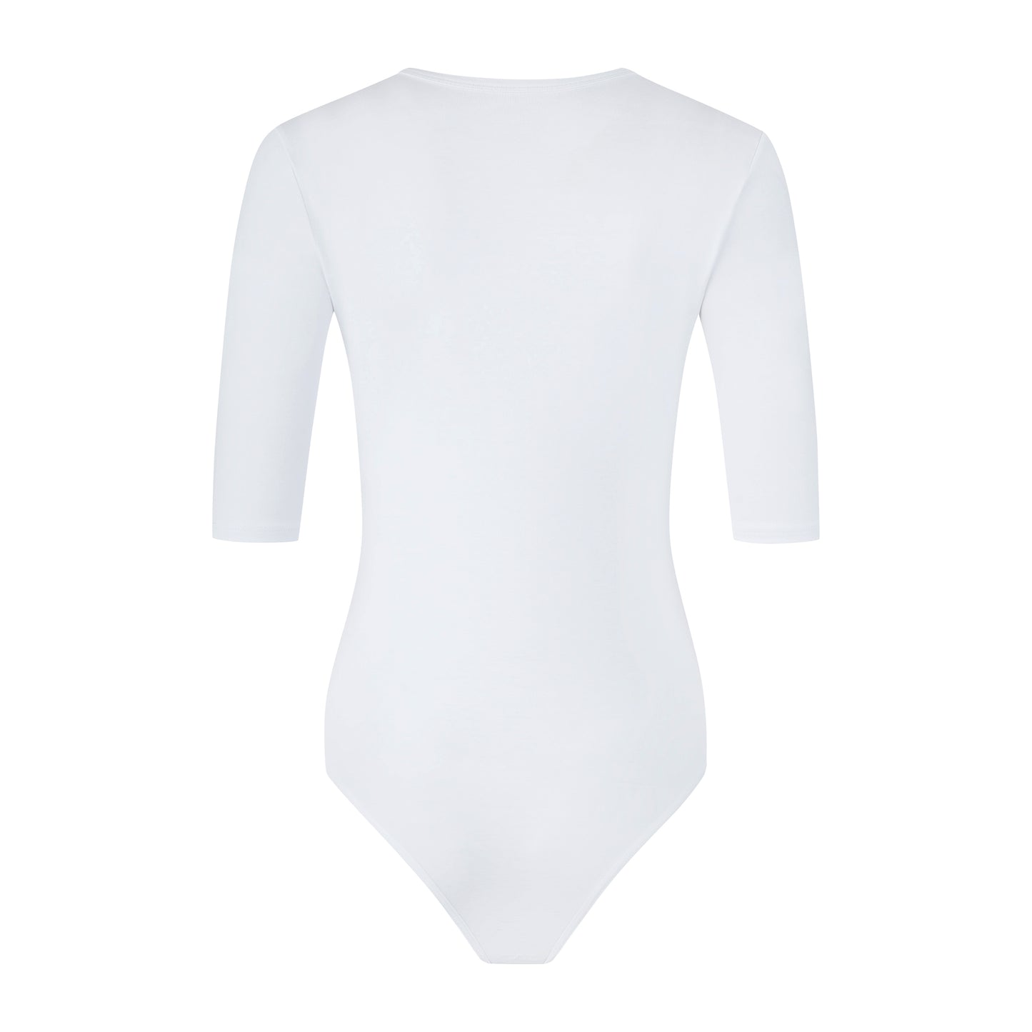 Women's Cotton Bodysuit with Half Sleeves – Figure-Hugging, Stretchy & Pleasantly Soft