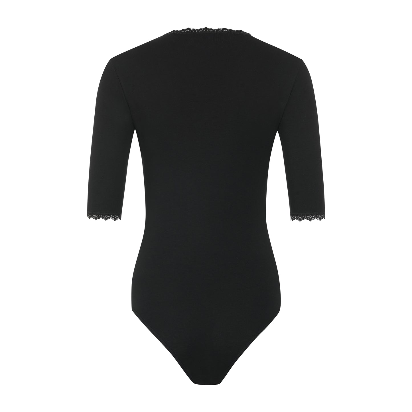 Elegant women's bodysuit with elbow sleeves
