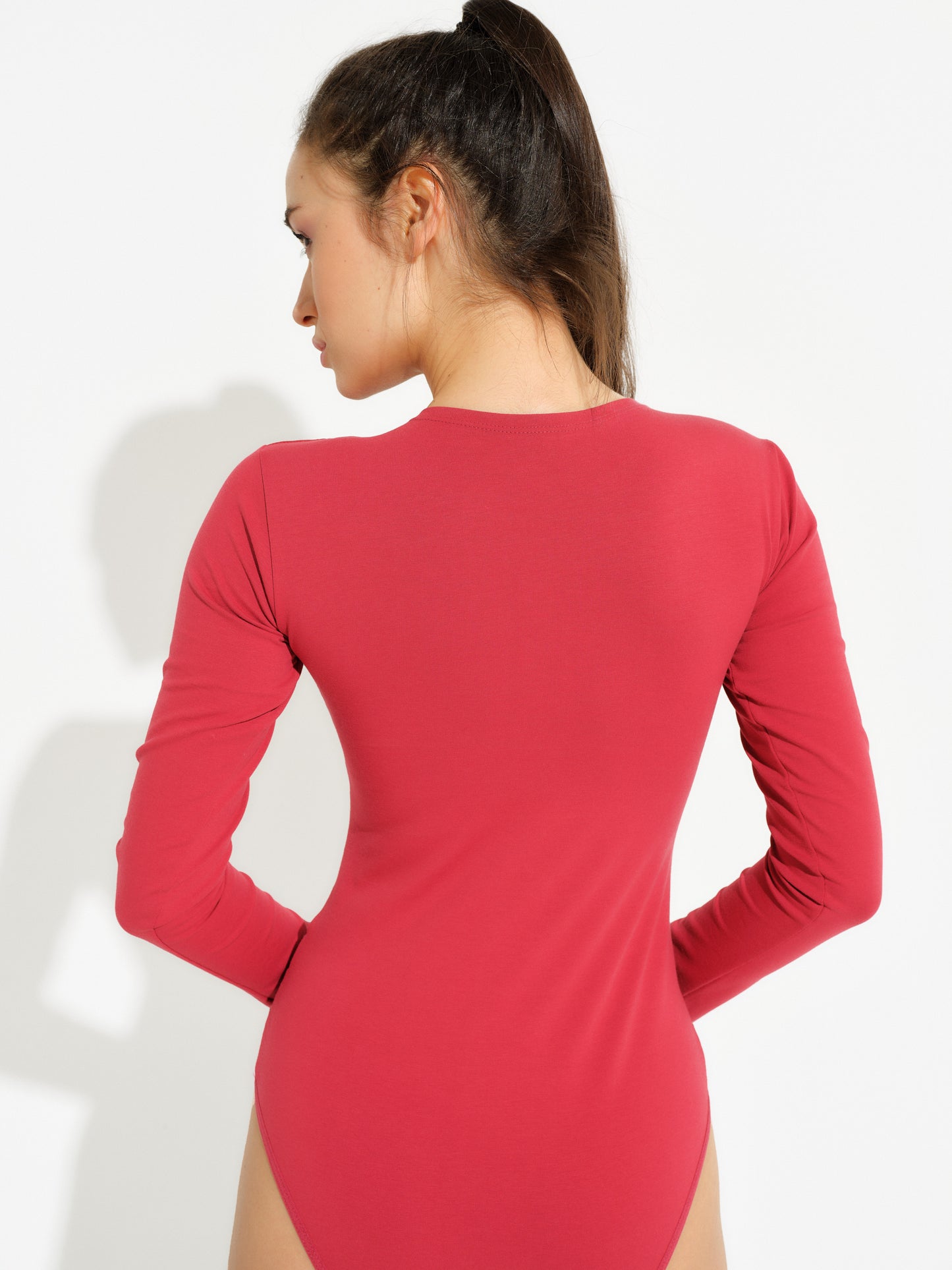 Damenbody Langarmbody für Frauen Silber, Gold, Schwarz