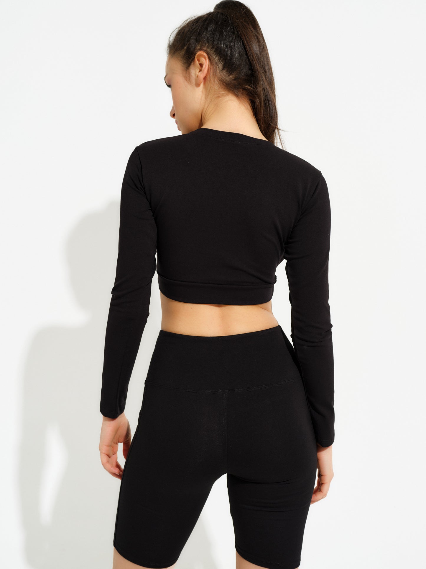 Crop Top Langarm
