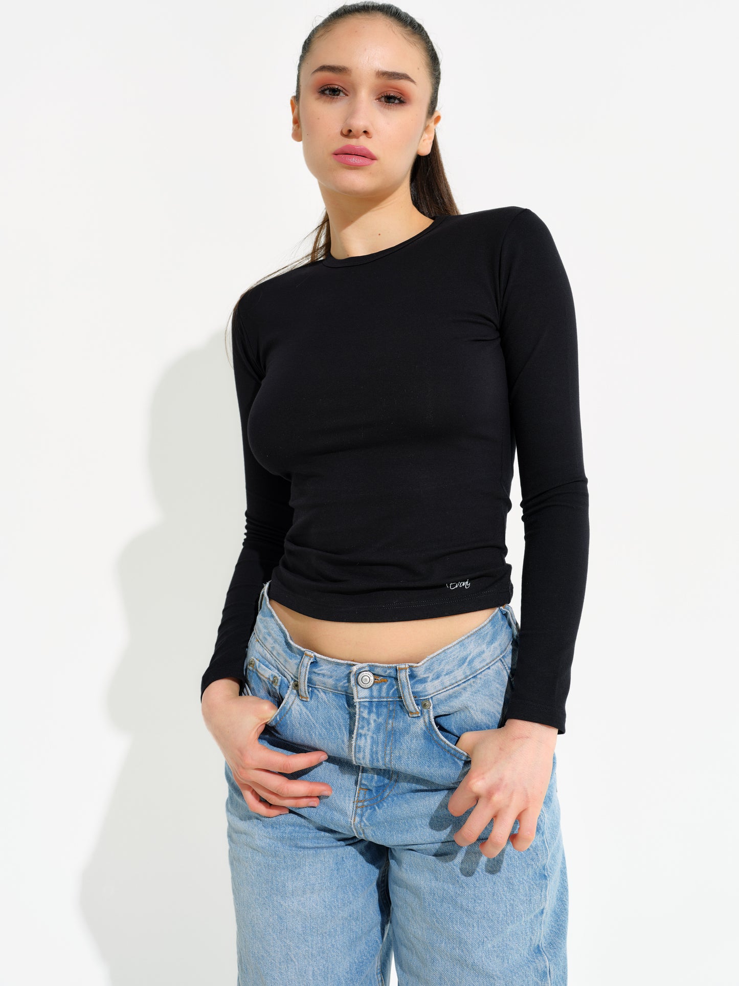 Brazilian Slip mit Langarmshirt