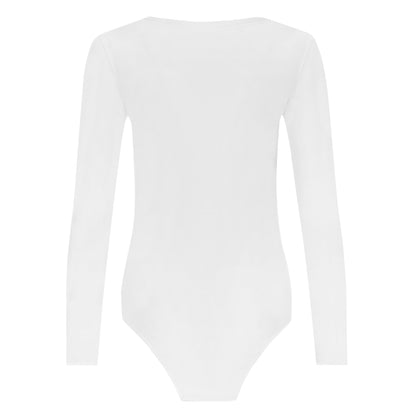 Damenbody Langarmbody für Frauen Silber, Gold, Schwarz