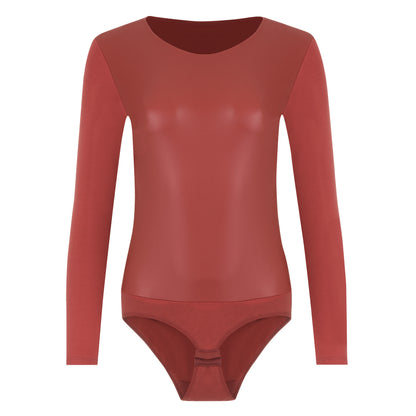 Damenbody Langarmbody für Frauen Silber, Gold, Schwarz