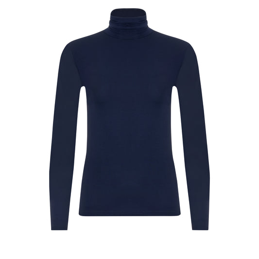 Evoni Damen Premium Langarmshirt aus weichem Modal