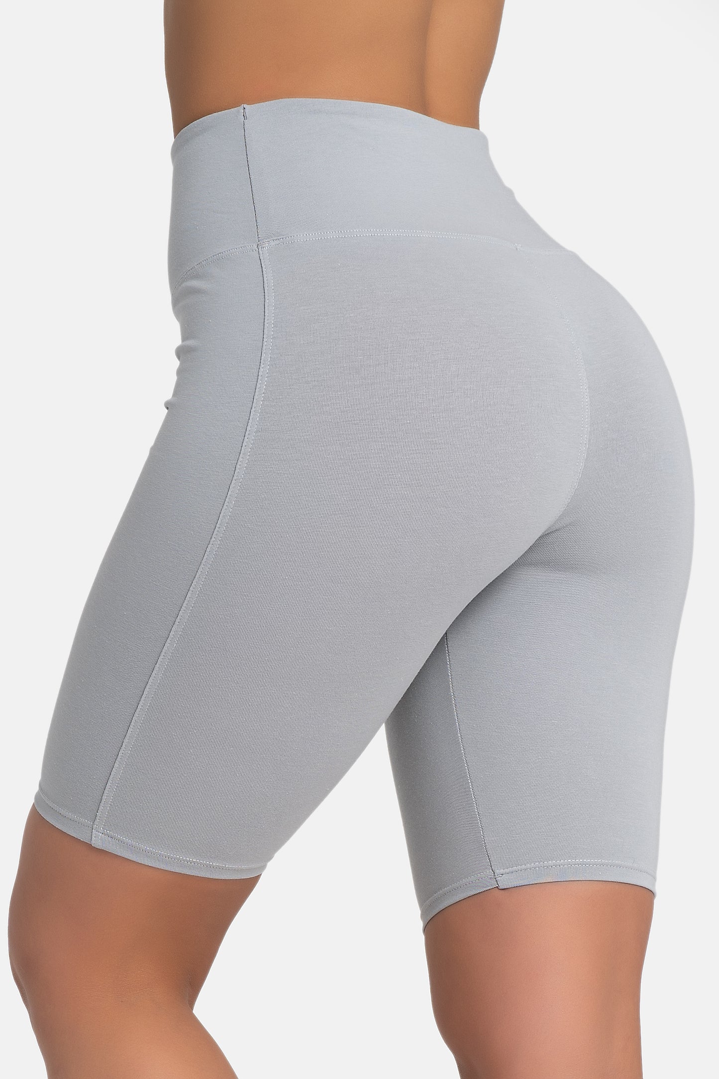 Damen kurze Leggings aus Baumwolle