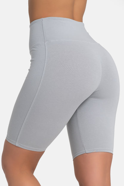 Damen kurze Leggings aus Baumwolle