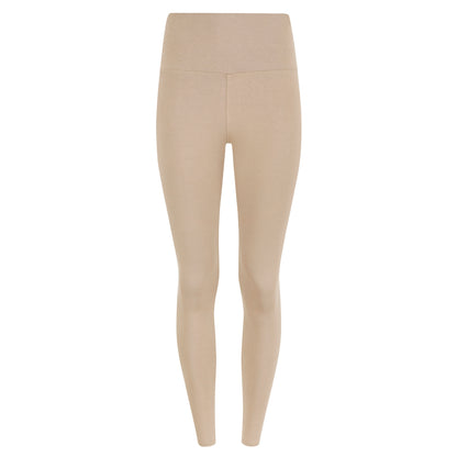 Damen Leggings aus Baumwolle mit hohem Bund