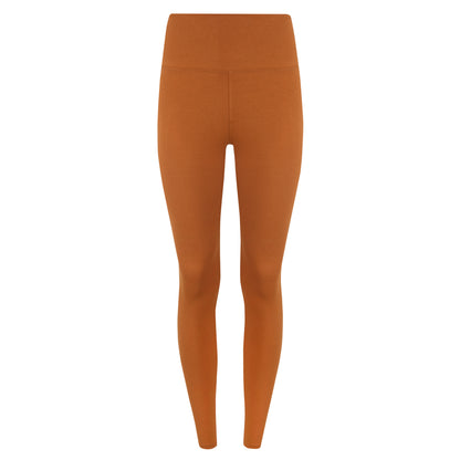 Damen Leggings aus Baumwolle mit hohem Bund