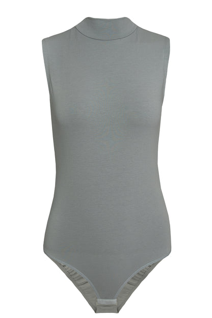 Damen Body Halbkragen ärmellos