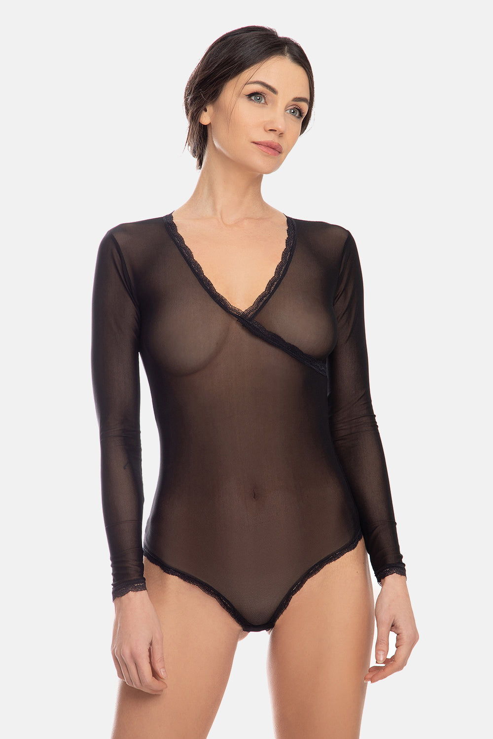 Bodysuit  aus Tüll