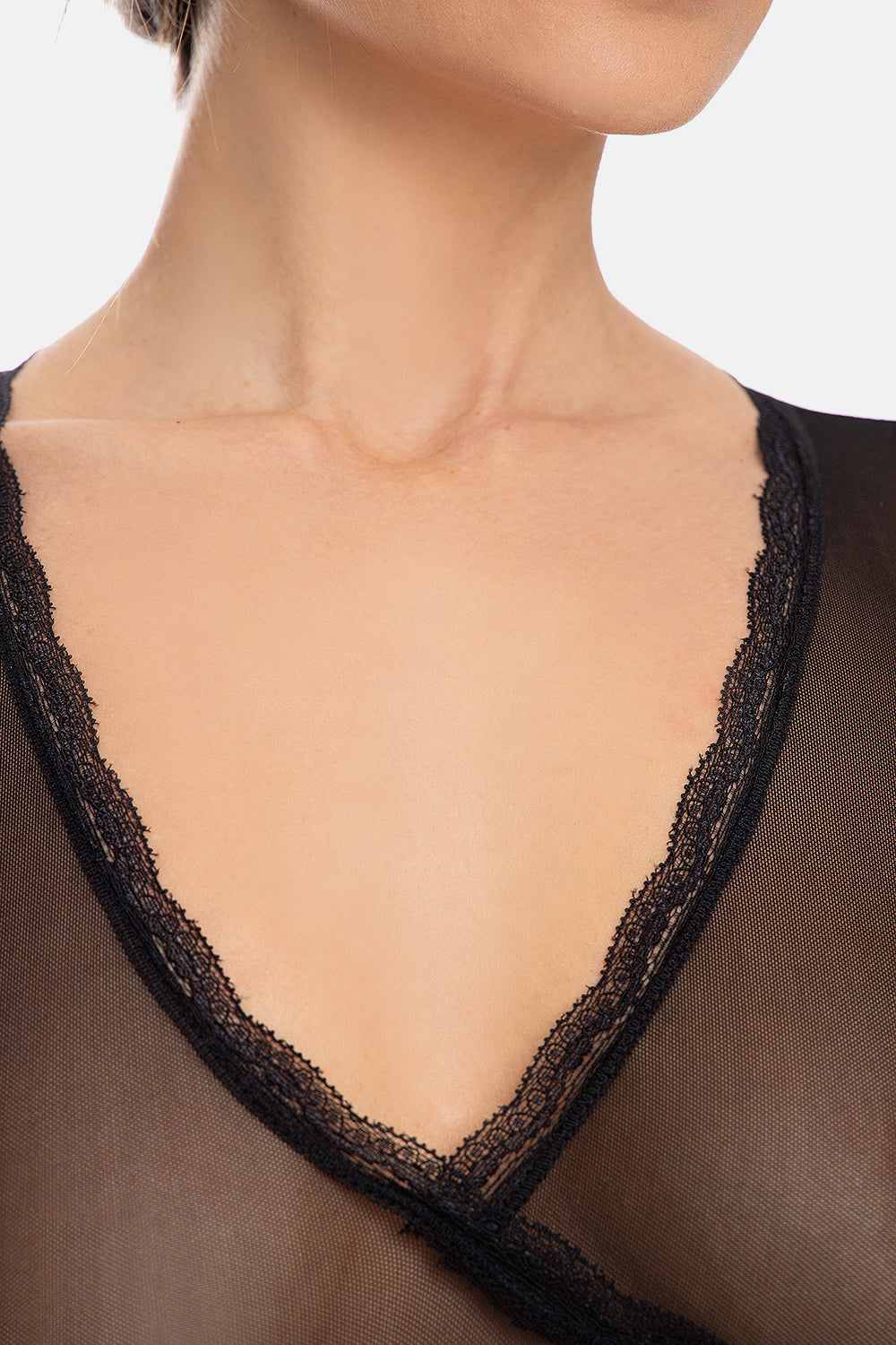 Bodysuit  aus Tüll