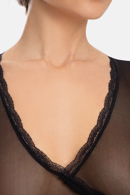Bodysuit  aus Tüll