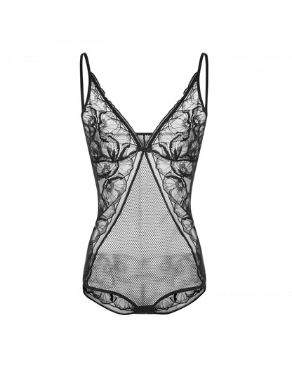 Body aus Netzstoff