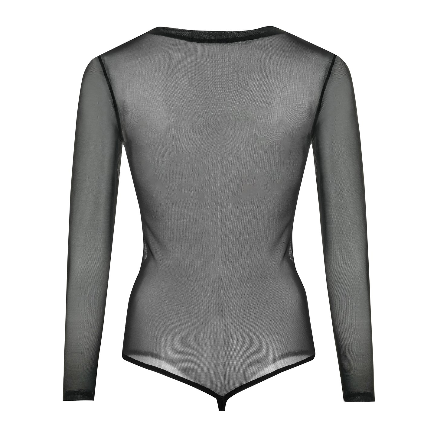 Stringbody Langarmbody Tüll