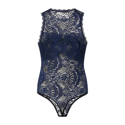 Lace thong bodysuit