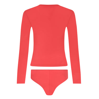 Brazilian Slip mit Langarmshirt