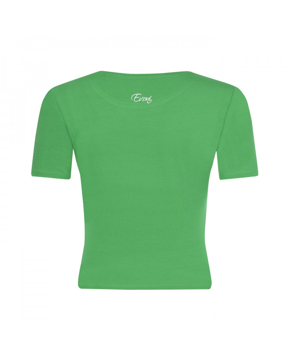 Evoni Damen kurzes T-Shirt aus weichem Baumwollstoff