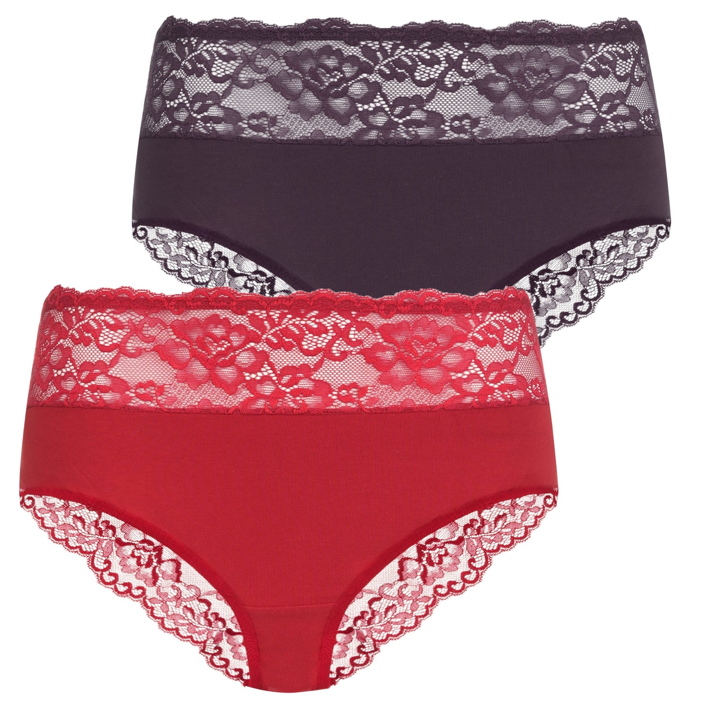 2er Wäsche-Set mit Spitze