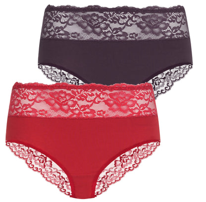 2er Wäsche-Set mit Spitze