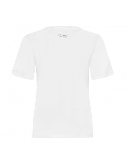 Evoni Damen T-Shirt aus weichem Baumwollstoff
